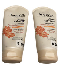(2) Aveeno Ultra-Calming Sensitive Skin Hydrating GEL Cleanser Fragrance... - $25.16