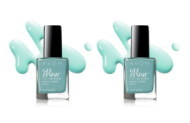 Avon Gel Finish 1-in-1 Nail Enamel Color Mint to Be Lot of 2 - $9.41