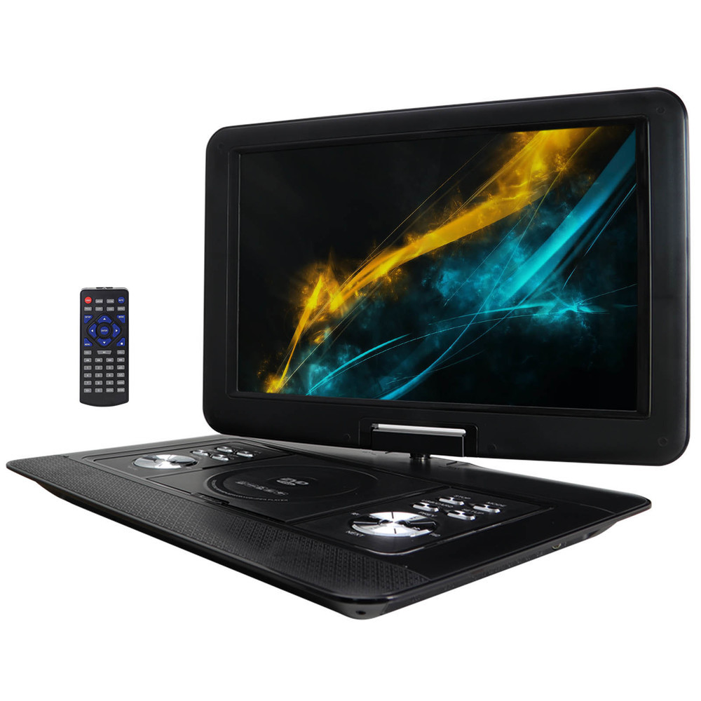 Trexonic 15.4 Inch Portable DVD Player with TFTLCD Screen and USB/SD