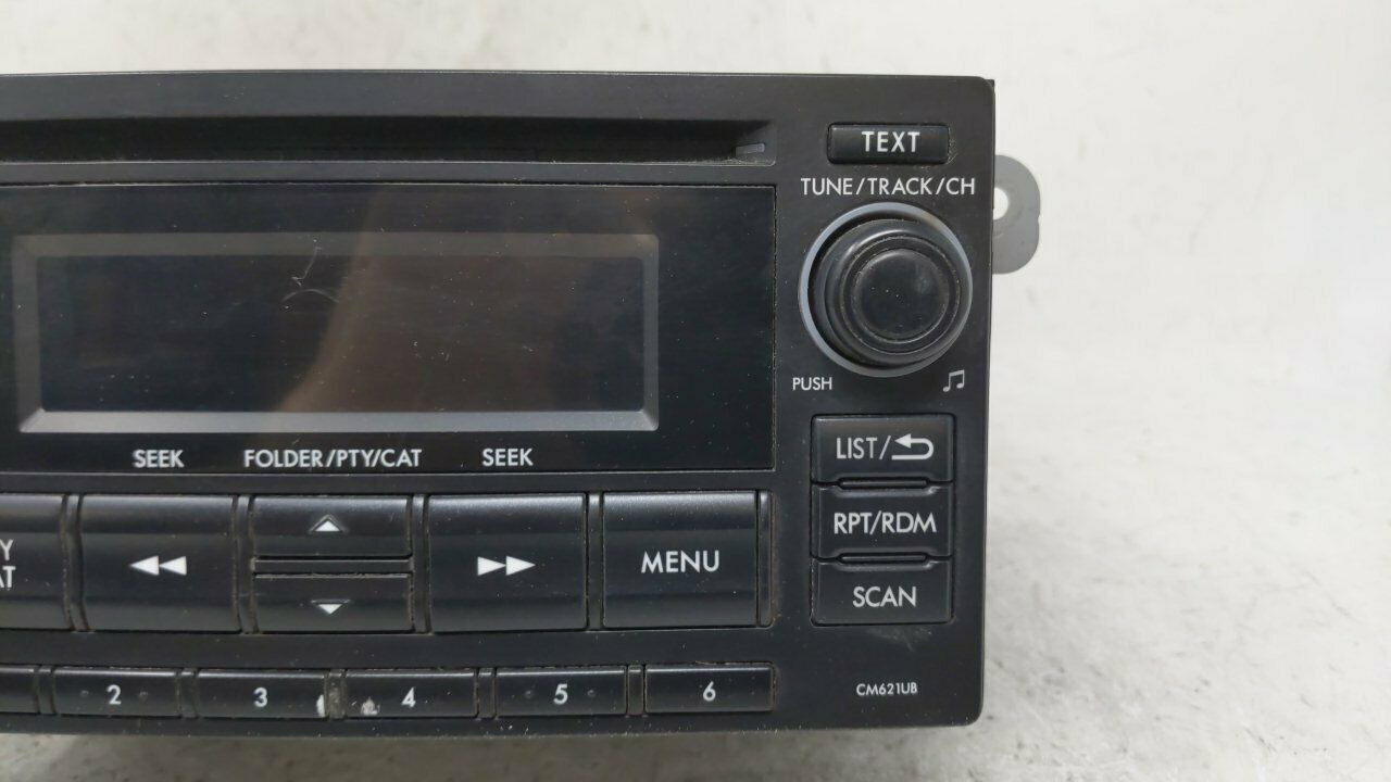 2012-2014 Subaru Impreza Am Fm Cd Player Radio Receiver 54398 - Dash Parts