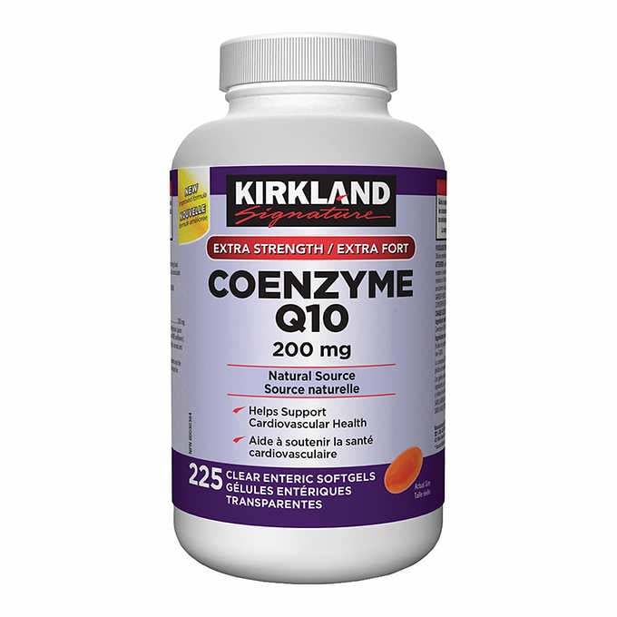 Kirkland Extra Strength Coenzyme Q10 1 x 225 soft-gels Canada
