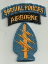 Army 5TH Special Forces Airborne Military Patch Mini 3" X 2" 5th Sf A/B - $7.92