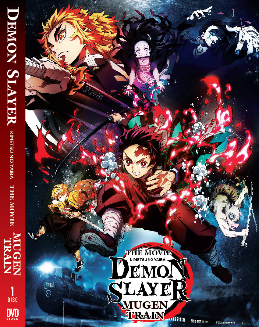 DVD Demon Slayer:Kimetsu no Yaiba the Movie: Mugen Train English Dubbed ...