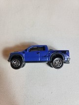 2000s Diecast Toy Car VTG Mattel Matchbox Fird F 150 SVT Raptor Blue - $7.74