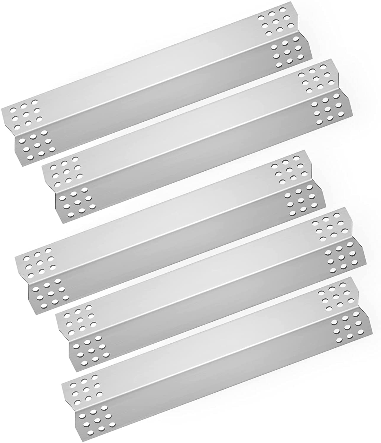 Grill Heat Plates Stainless Steel 5pcs For Kitchen Aid Jenn-Air Outdoor Gourmet