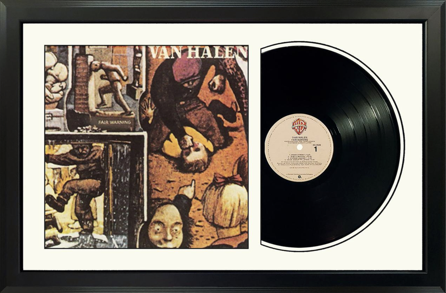 Van Halen 1981 "Fair Warning" Album with and 50 similar items