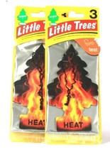 2 Packages Little Trees Freshen Your Life Heat 3 Count Air Fresheners Multi Use