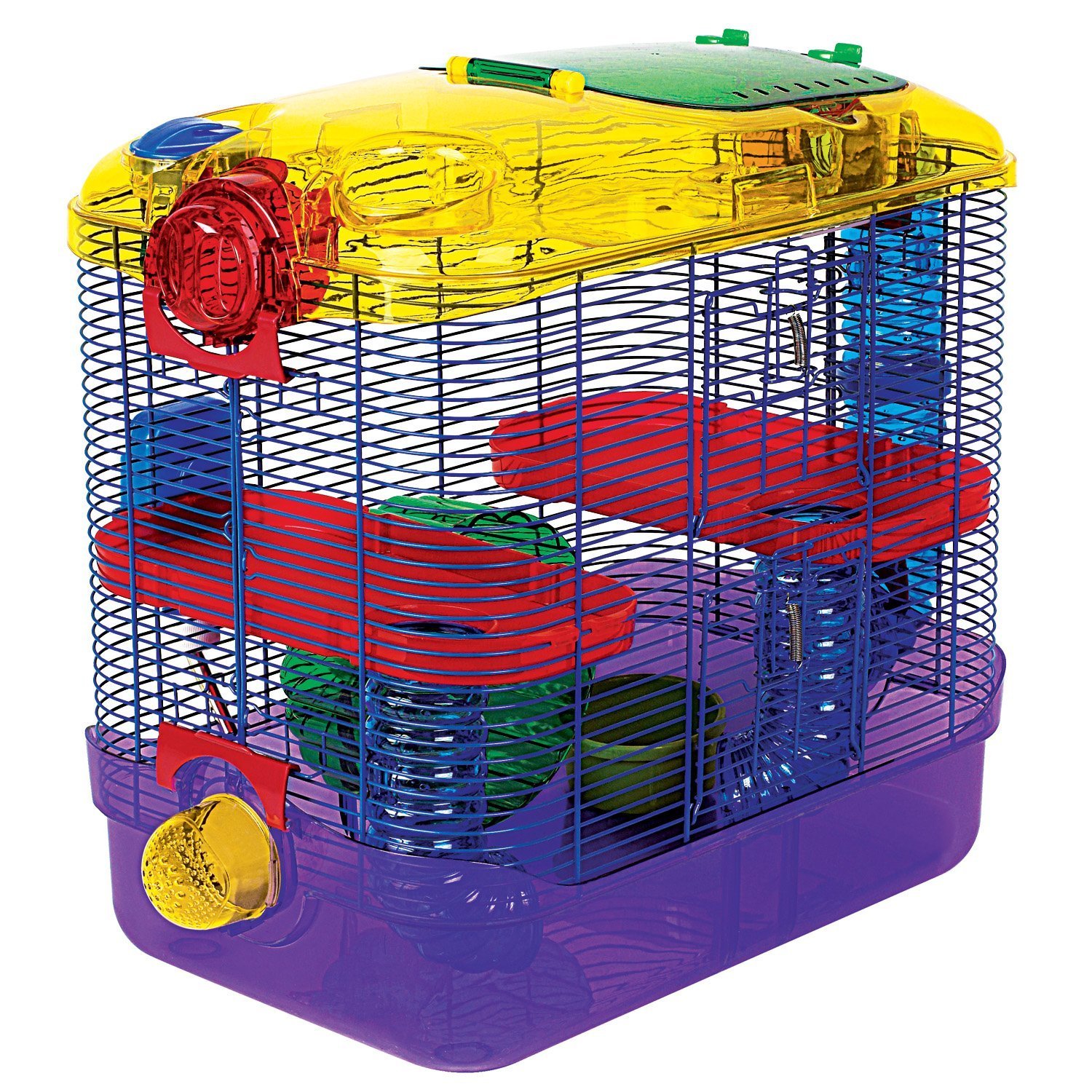 Super Pet Critter Trail Two Hamster Habitat Gerbil Cage Gerbils Mice