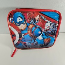 Marvel Avengers Lunch Bag Insulated Captain America Black Widow Ant Man - $5.95