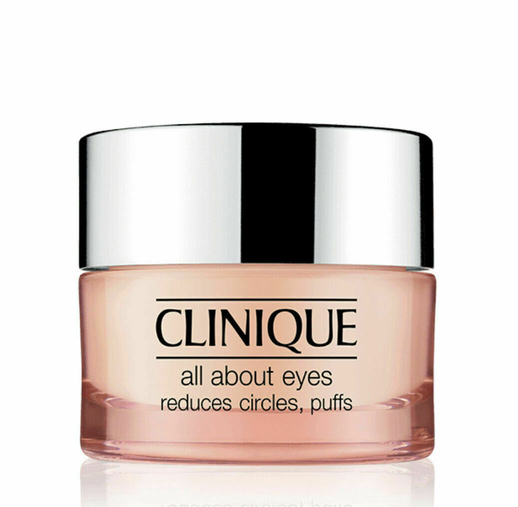 Clinique All About Eyes Reduces Circles, Puffs Full Size .5 oz/15