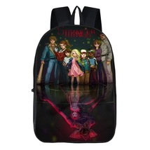Stranger Things Theme Kids Backpack Daypack Schoolbag Reflection - $24.99