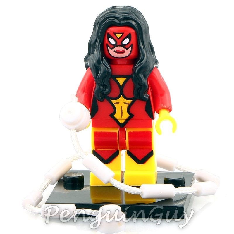 spider woman lego minifigure