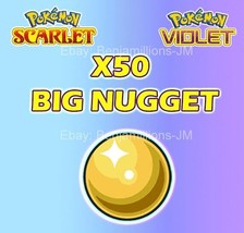 Pokemon Scarlet & Violet Bulk Items 50 Big Nugget 100% LEGIT/SAFE - $37.39