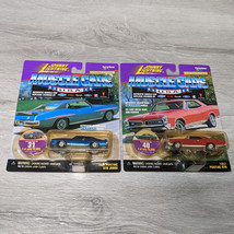 Johnny Lightning Muscle Cars USA Pontiac GTO Lot of 2 - New on Good Cards - $11.95