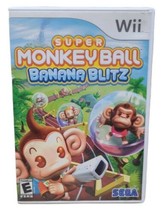 Super Monkey Ball Banana Blitz Nintendo Wii SEGA  Dolby Everyone 4 Player image 1
