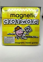 Magnetic Crossword Travel Game Go Play - $11.64