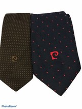 Vintage Pierre Cardin Neckties  Imported Polyester Skinny Regular Polkad... - $25.25
