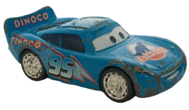 Disney Pixar Cars Dinoco Lightning McQueen Diecast Toy Car Blue Number 9... - $2.99