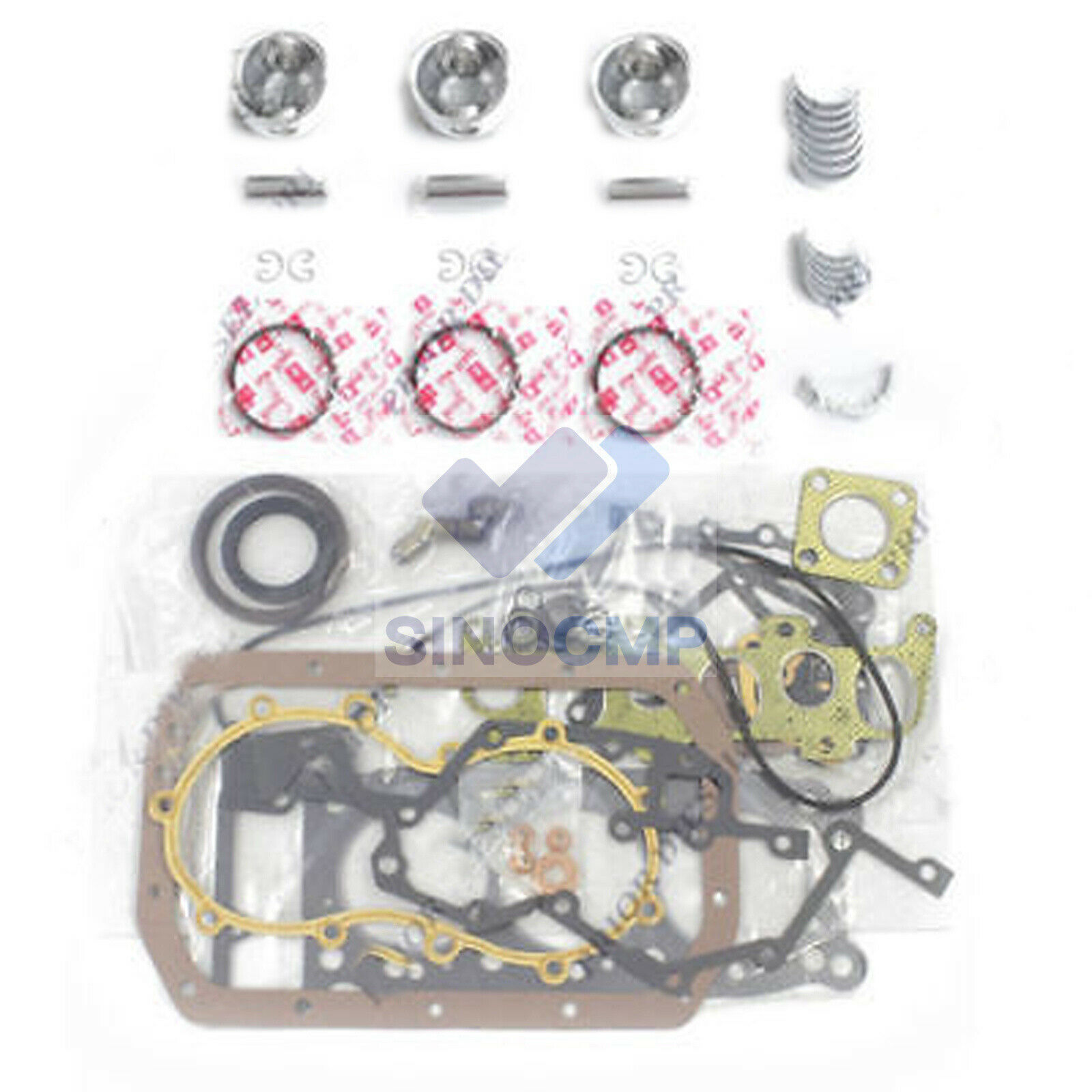 Kubota D902 Engine Rebuild Kit For KX413 Excavator BX25 Tractor