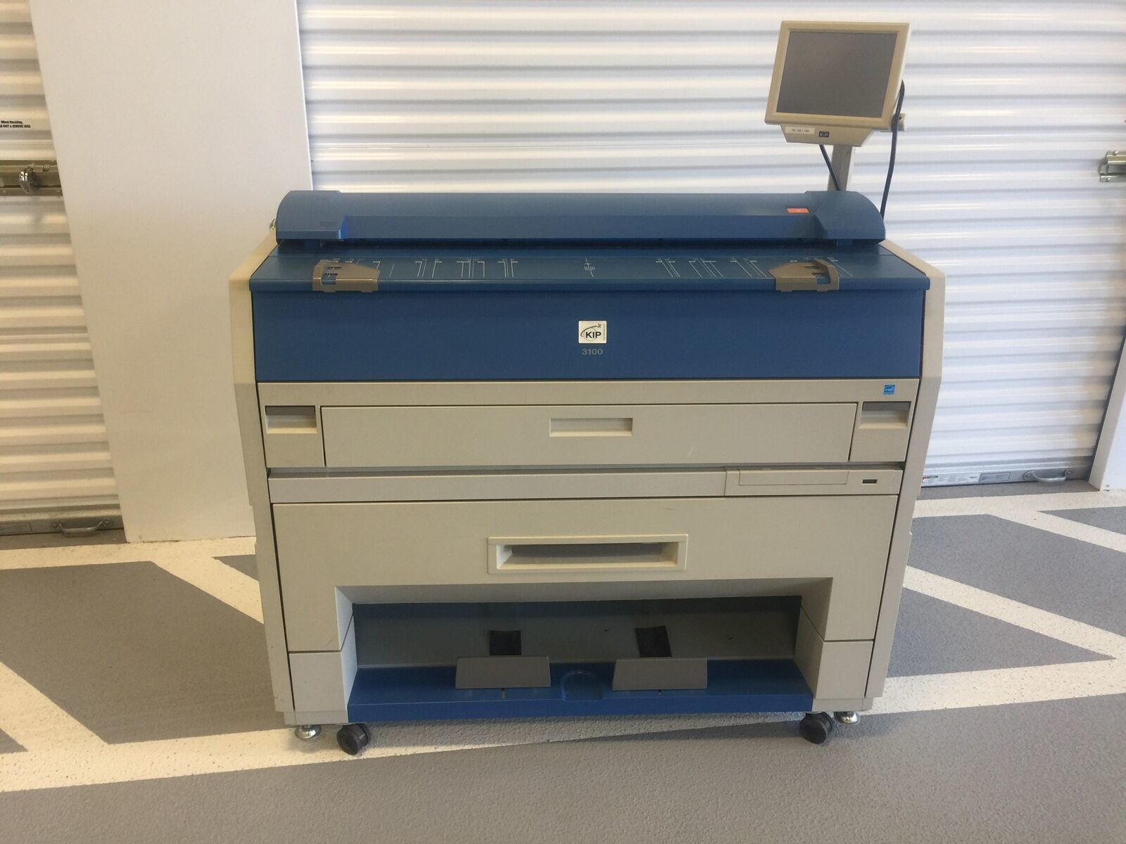 KIP 3100 Wide Format Plotter Printer Scanner and Copier Plotters