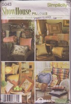 Simplicity 5043 Show House Pillows Galore, Pillows all Rooms and Occasions Sizes - $14.00