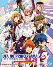 Uta No Prince-Sama Maji Love Season 1-4 Vol.1-52 End + Movie SHIP FROM USA