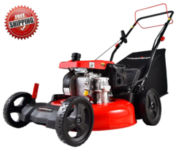 209CC Engine 21&quot; 3-In-1 Gas Self Propelled Lawn Mower. Side , Bag, Or Mu... - $282.28
