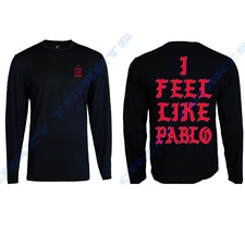 The Real Life of Pablo I Feel like Pablo Yeezy MSG Kanye West Red Long S... - $19.79+