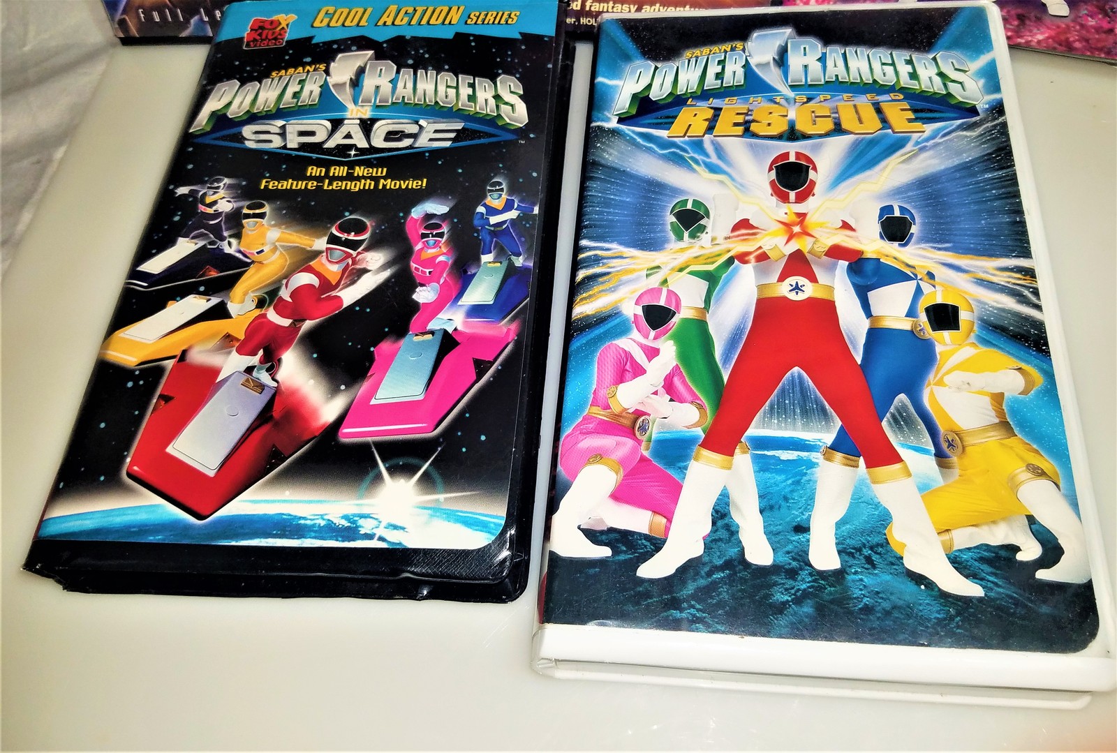 Power Rangers VHS Tapes X 51997, 1998, 1999 X 2, 2000 VHS Tapes