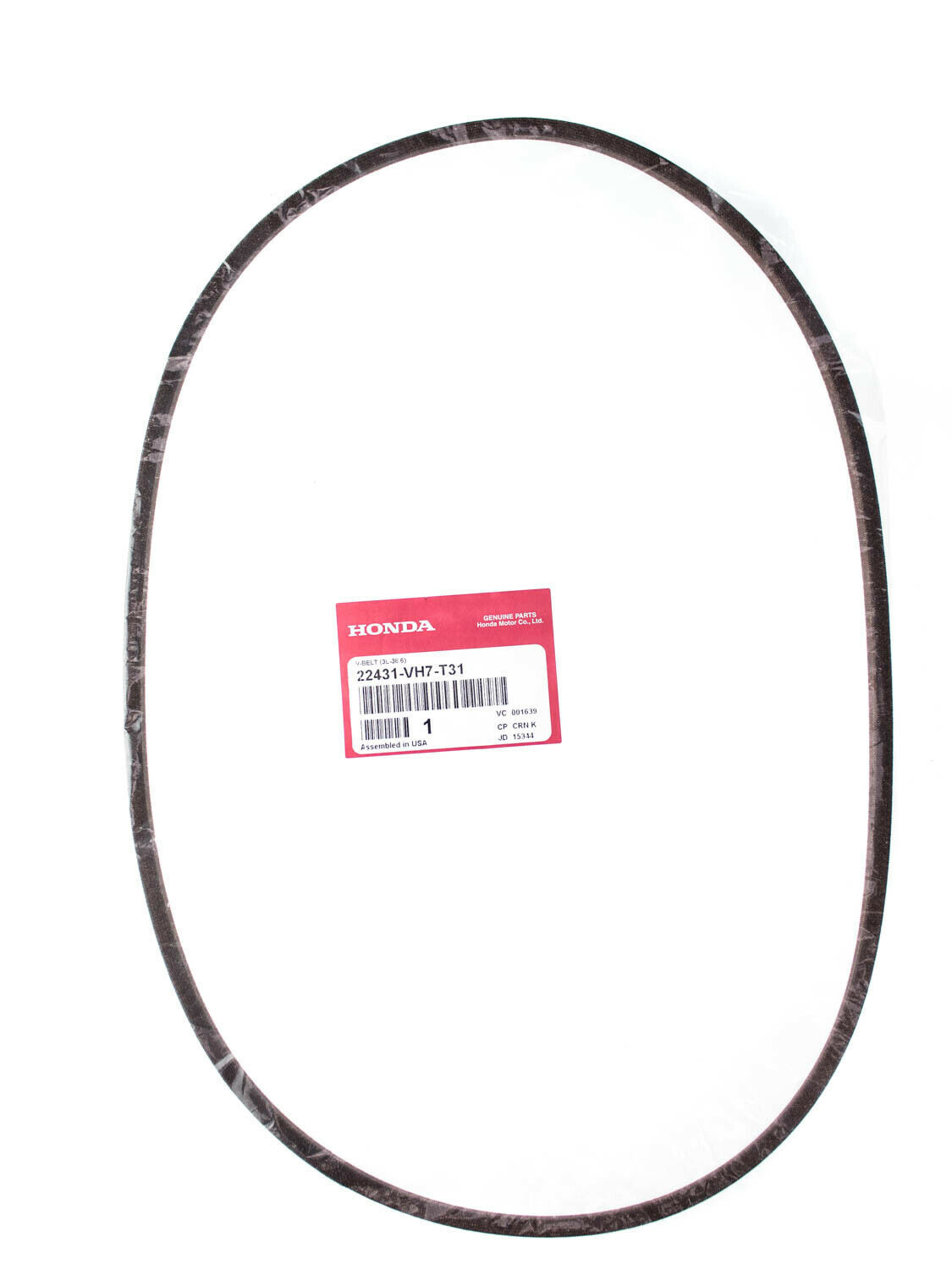 22431VH7T31 GENUINE HONDA OEM DRIVE BELT TRANS SELECT HRX217 MOWERS Lawn Mowers, Parts