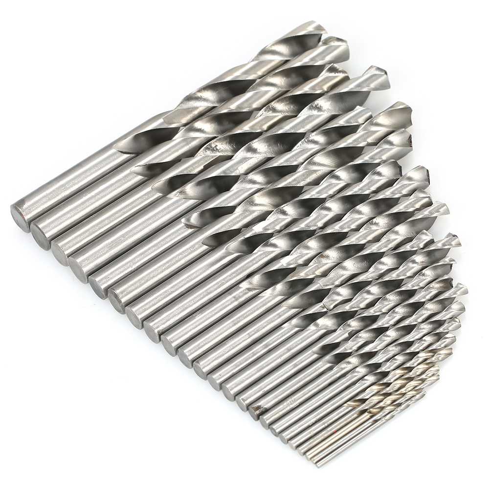 25pcs 1.0 13mm Twist Drill Bit Set Good Quality HSS Twist Drill Bit Set