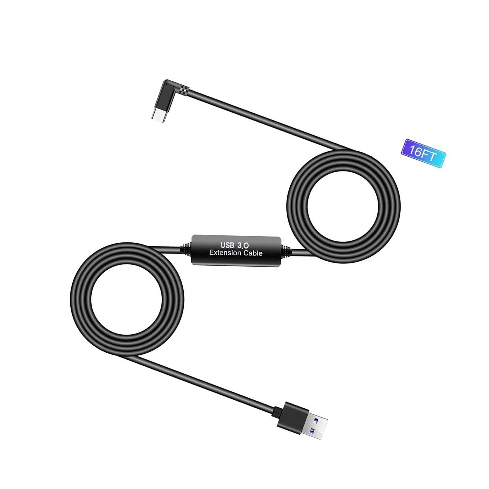 Oculus Quest Cable 16Ft, Usb 3.2 Gen1, Usb C To A, High Speed Data Transfer W