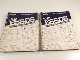 1980 Ford ESSDS Summary Emission Systems Schematics and Diagnostic Specification - $9.99