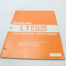 Suzuki LT 125 Supplementary Service Information Manual 99501-41040-01E - $14.99