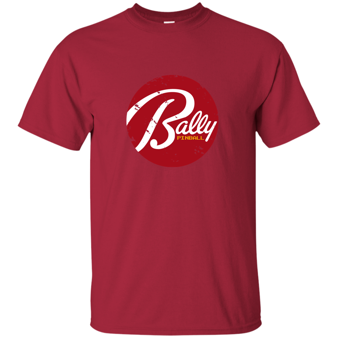 Pinball Bally, Game, Team, Ultra Cotton TShirt Cardinal TShirts