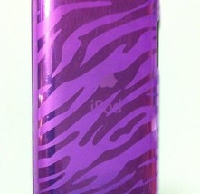 Purple TPU Gel case for iPod touch 4th Generation with Zebra design - $4.94