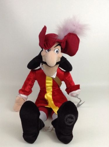 disney captain hook plush