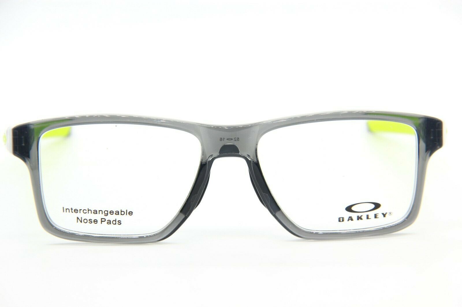 NEW OAKLEY OX8143-0652 CHAMFER SQUARED SMOKE EYEGLASSES AUTHENTIC FRAME RX 52-16 - Eyeglass Frames