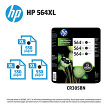 HP 564XL Ink Cartridge Club Value Pack Black 3-pack - $69.99