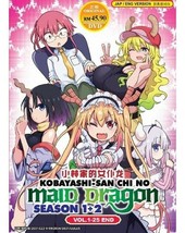 Kobayashi-san Chi no Maid Dragon (S) Season 1+2 Anime DVD Eng Dub SHIP FROM USA