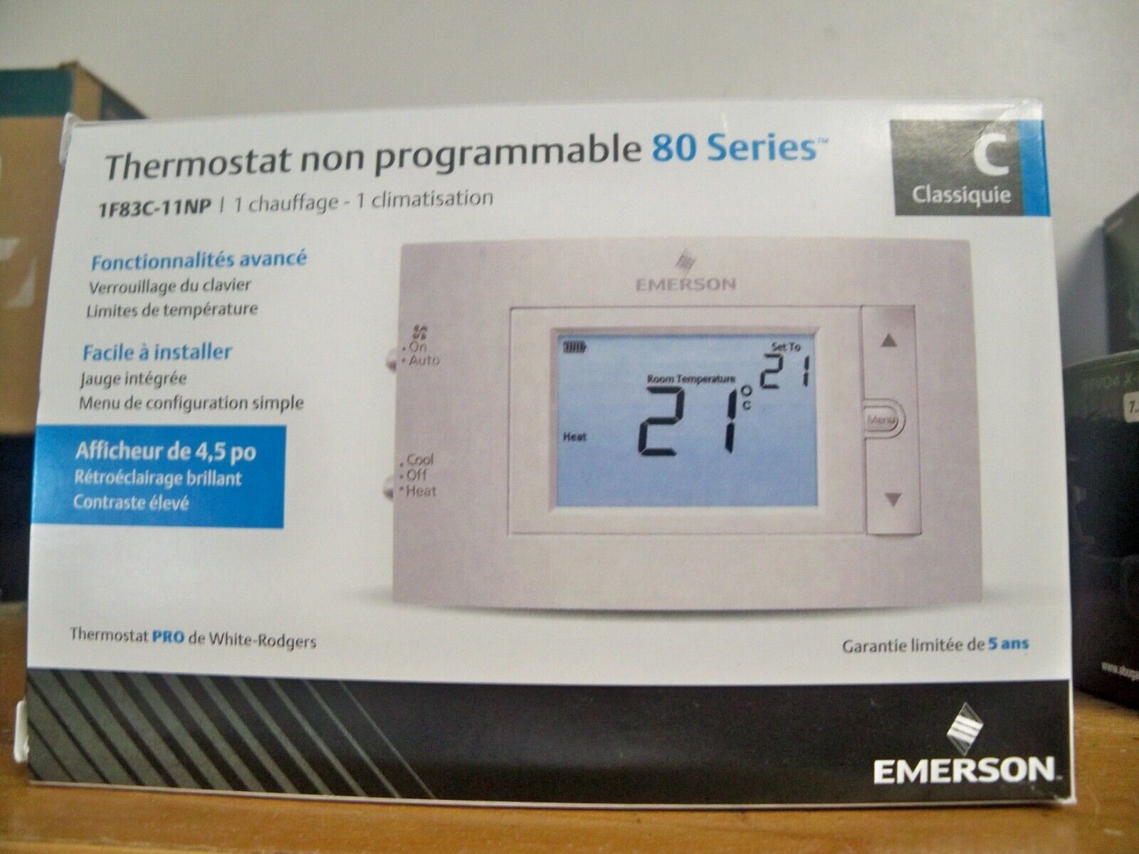 NEW Emerson 1F83C11NP 80 series CONVENTIONAL NonProgrammable