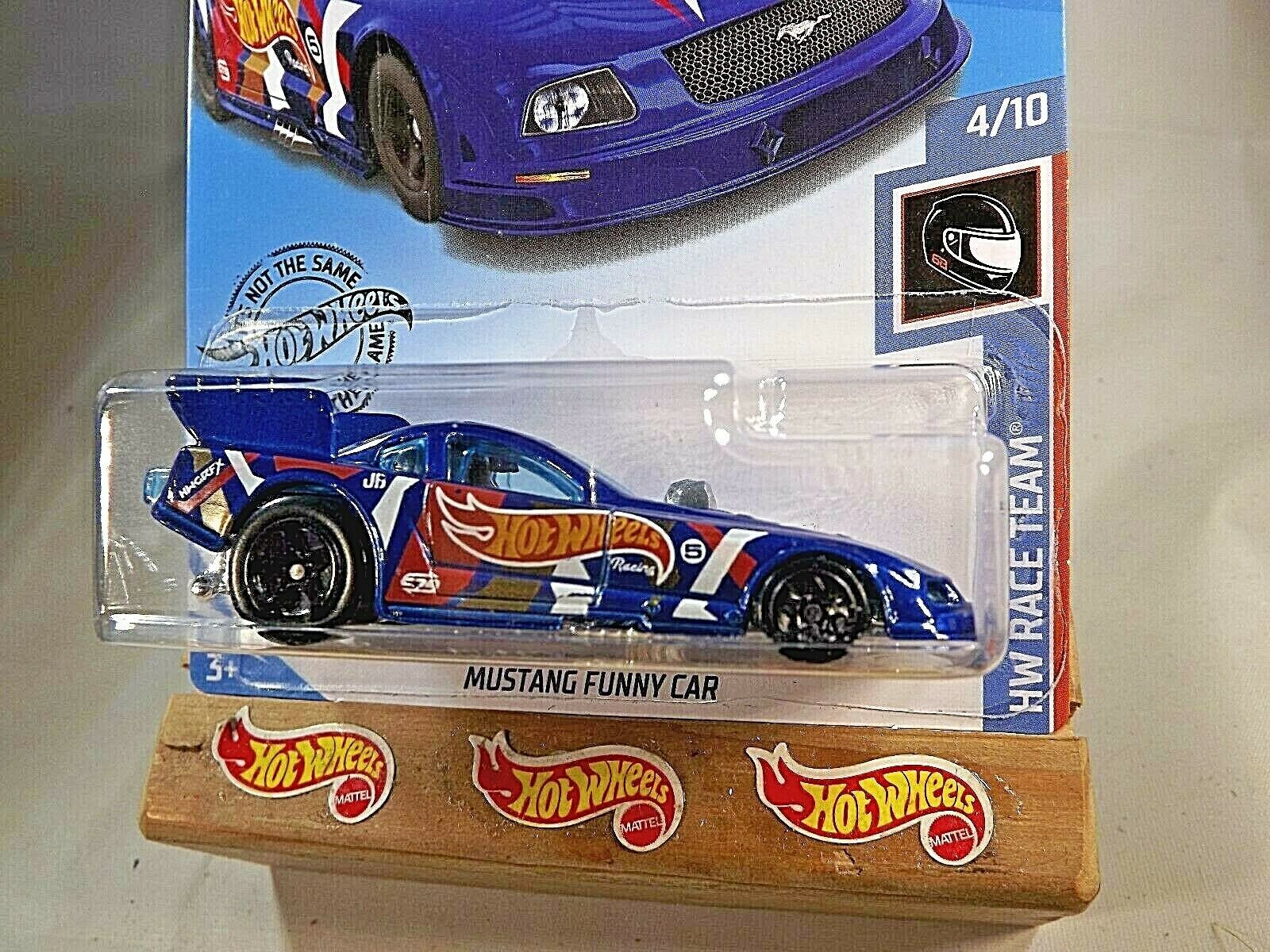 2019 Hot Wheels 212 HW Race Team 4/10 MUSTANG FUNNY CAR