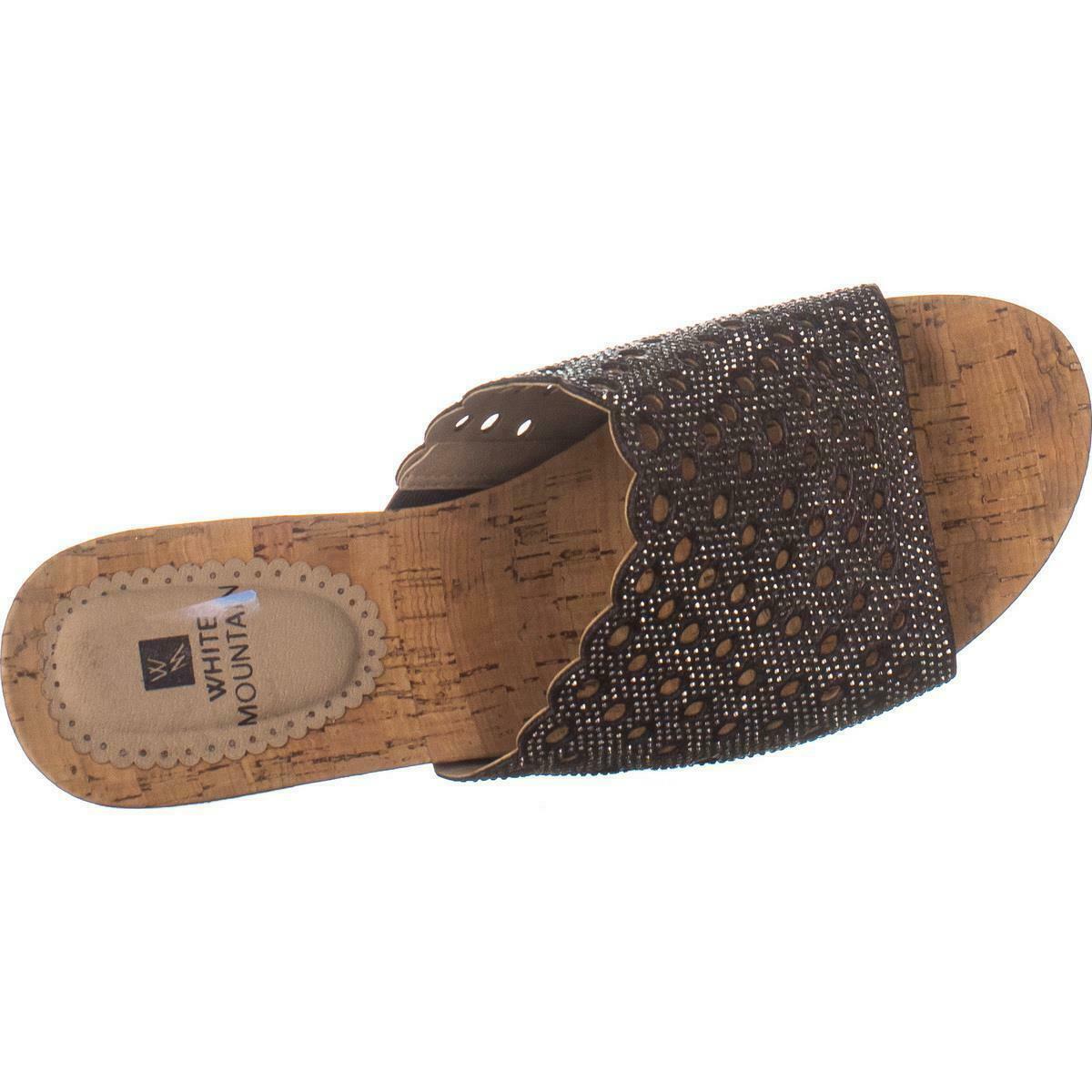 white mountain mens sandals