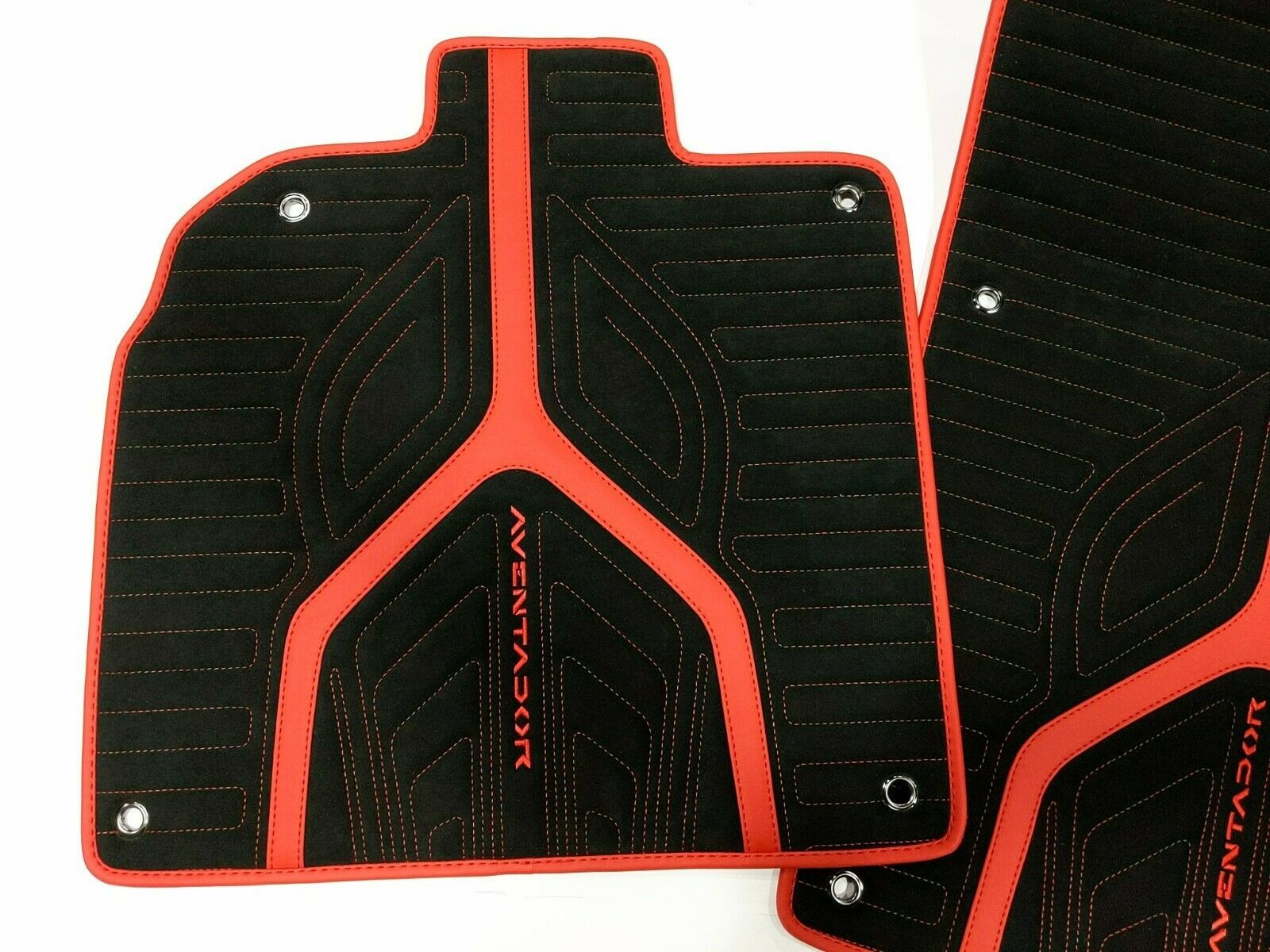 Aventador SV Alcantara/Eco Leather Floor Mats Floor Mats & Carpets