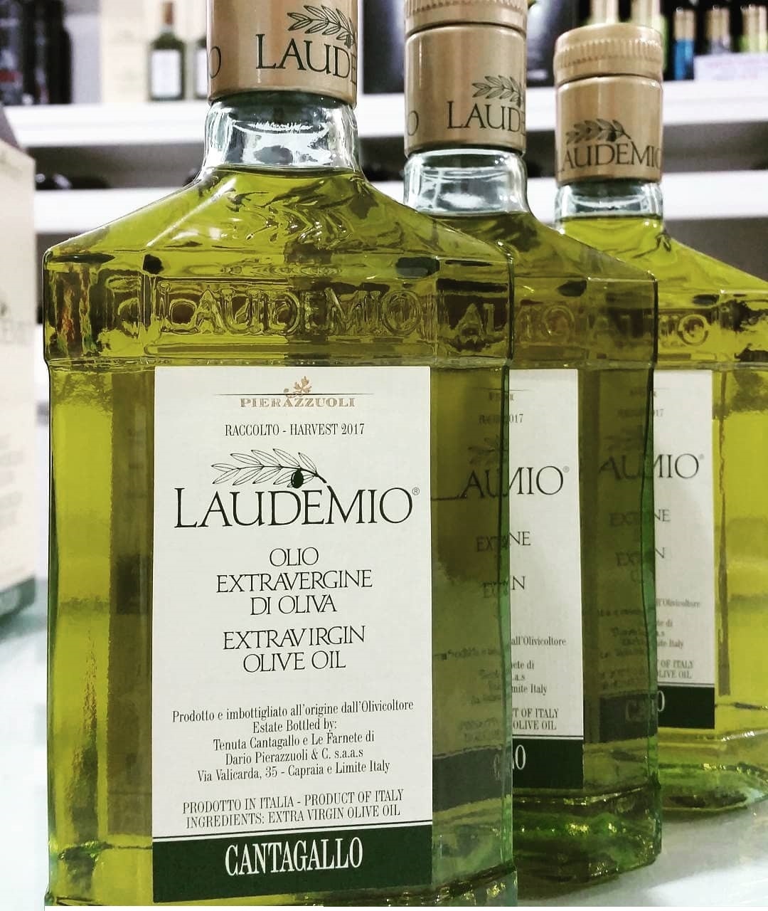 LAUDEMIO Extra Virgin Olive Oil Tuscany, Made in Italy