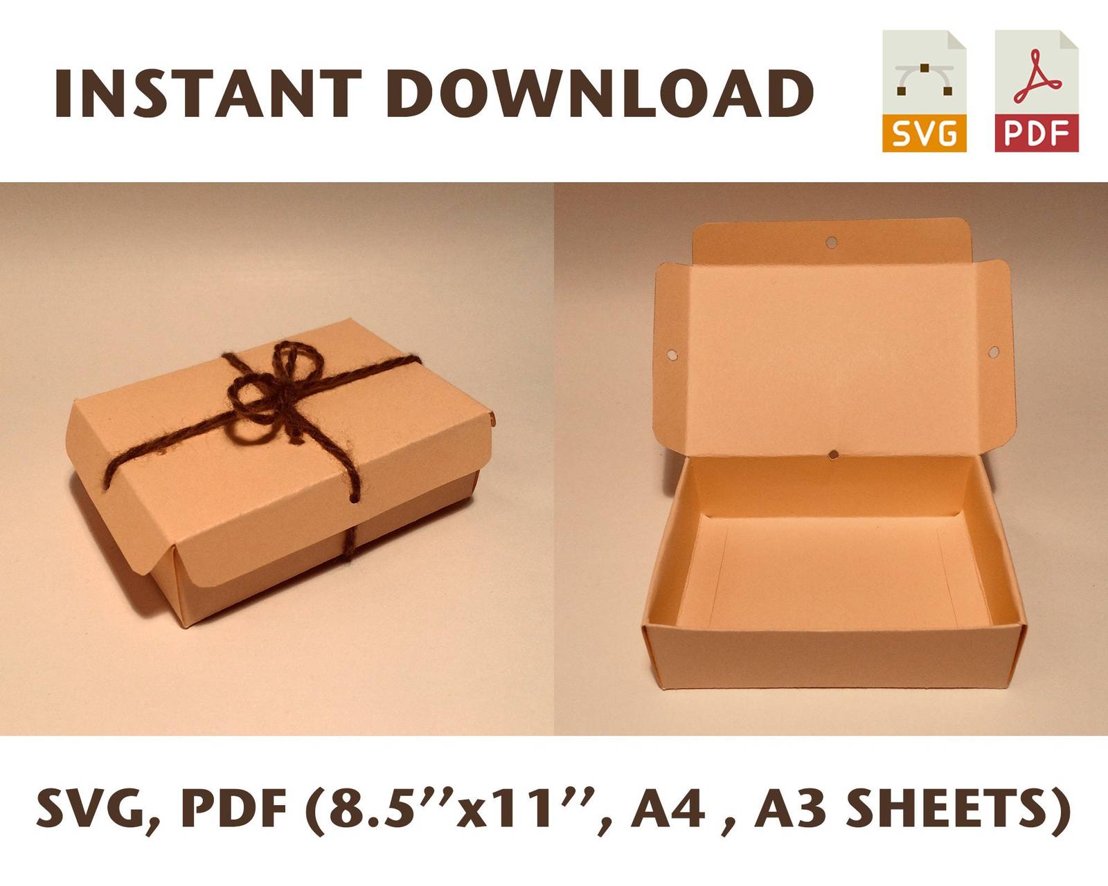 Shoes box template, shoes storage box, corrugated box, papercraft box