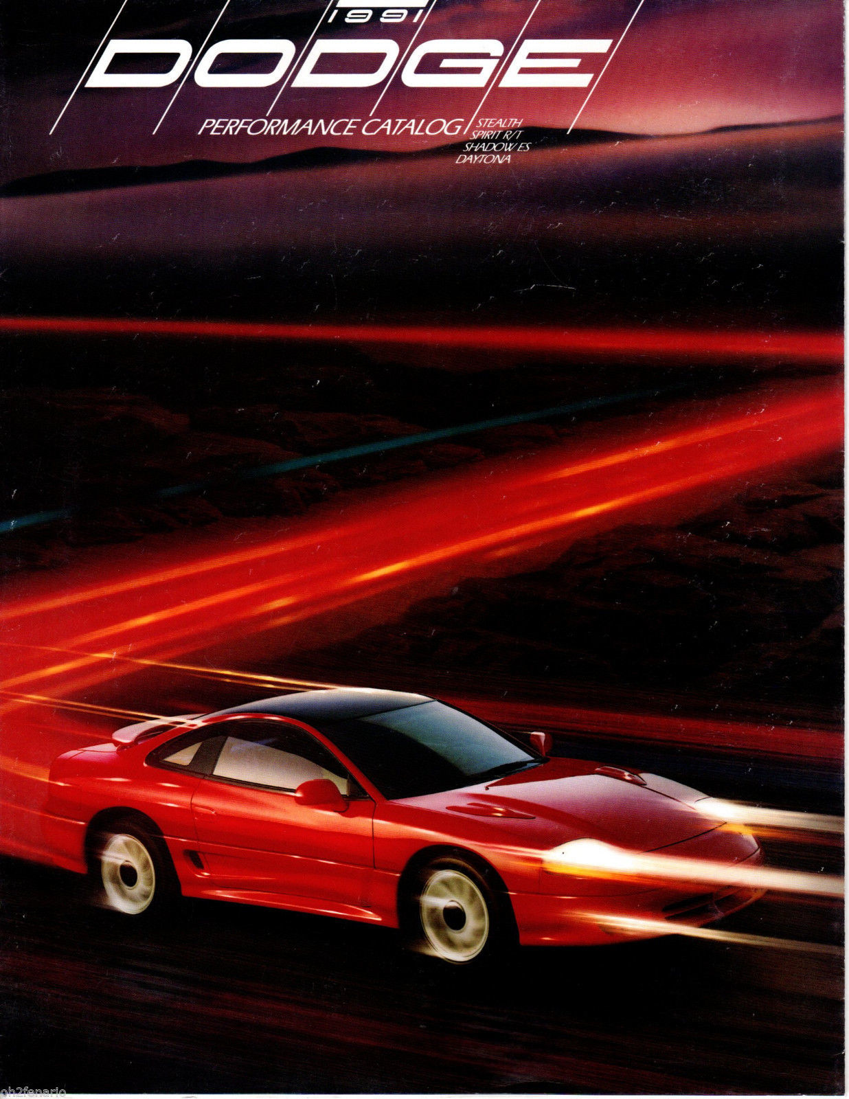 1991 Dodge Ram Wagon Van Deluxe Sales Brochure 1991 Dodge Ram Wagon Van Deluxe Sales Brochure