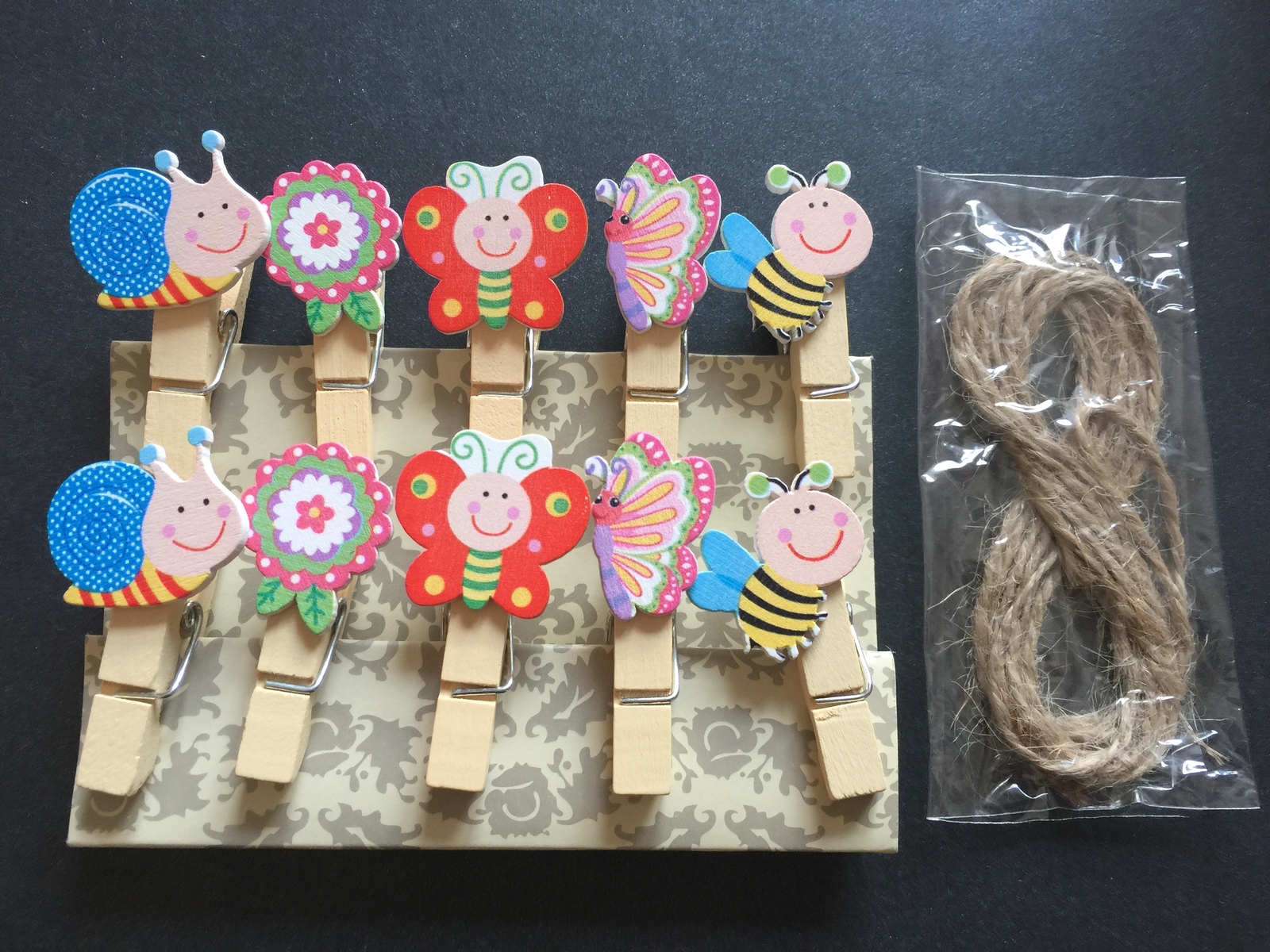 Birthday Party Favor Decoration,Wooden Pegs,Photo Wooden Clips,Wooden Clothespin