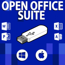 Open Office 2021 On Usb | Professional Word Processsing Suite - $18.95