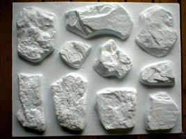 50 Cement Fieldstone Molds Make Veneer Fireplace Stones Pavers Rocks, Fast Ship image 3